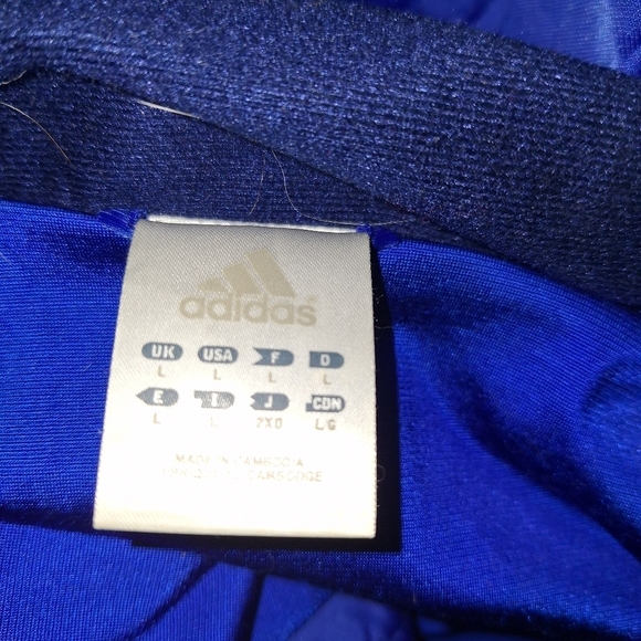 Adidas Two-piece heavy wind breaker set jacket and pants large - Picture 6 of 11